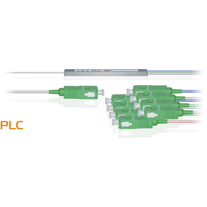 Делитель оптический планарный бескорпусный SNR-PLC-M-1x8-SC/APC