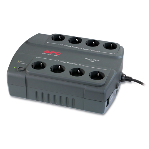 Источник бесперебойного питания APC Back-UPS ES 400VA/240W 230V