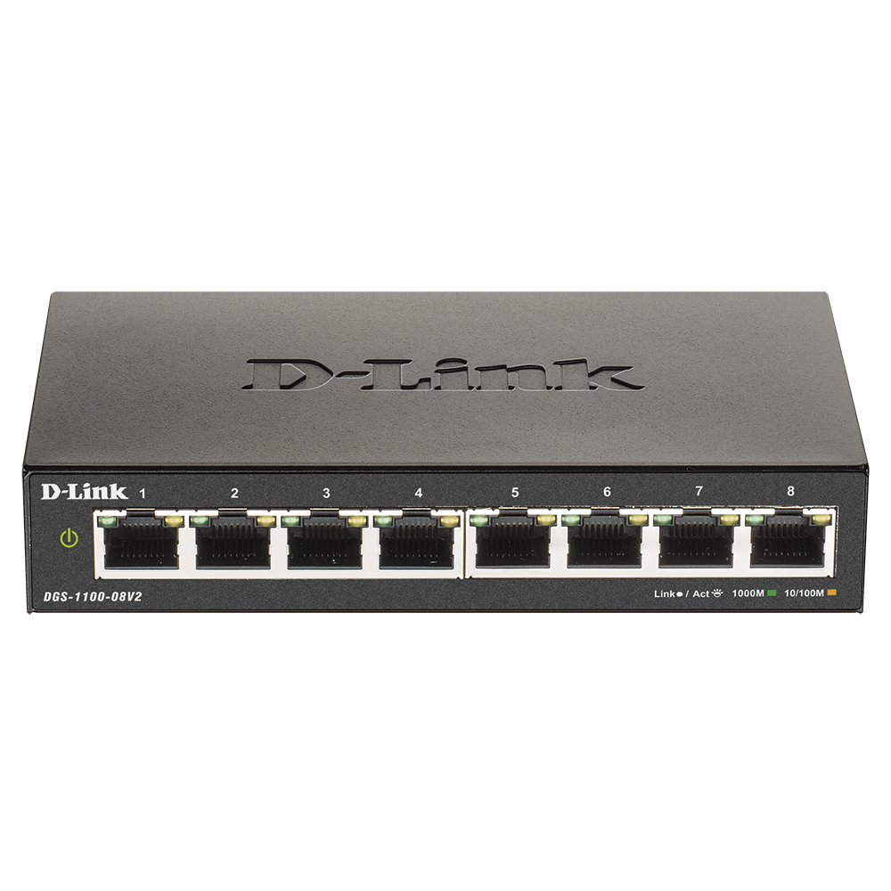 Коммутатор D-Link DGS-1100-08V2