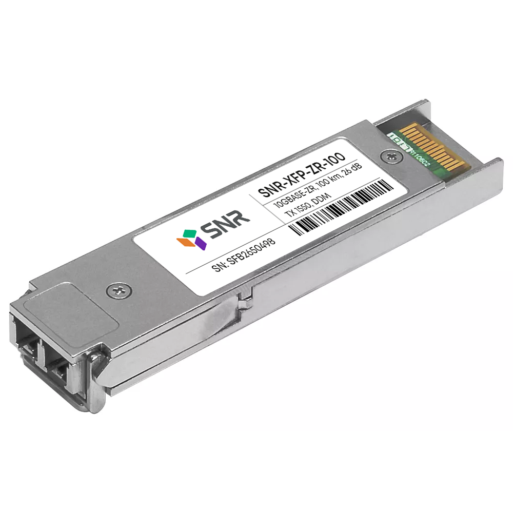 Модуль XFP оптический, дальность до 100 км (26dB), DDMI, 1550нм