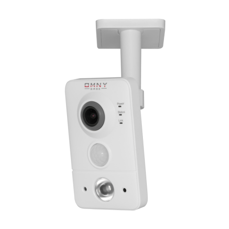 IP камера видеонаблюдения OMNY серия BASE miniCUBE W: офисная 1.3 Мп, Wi-Fi, PoE, 12 В, микрофон, динамик, блок питания в комплекте (уценка)