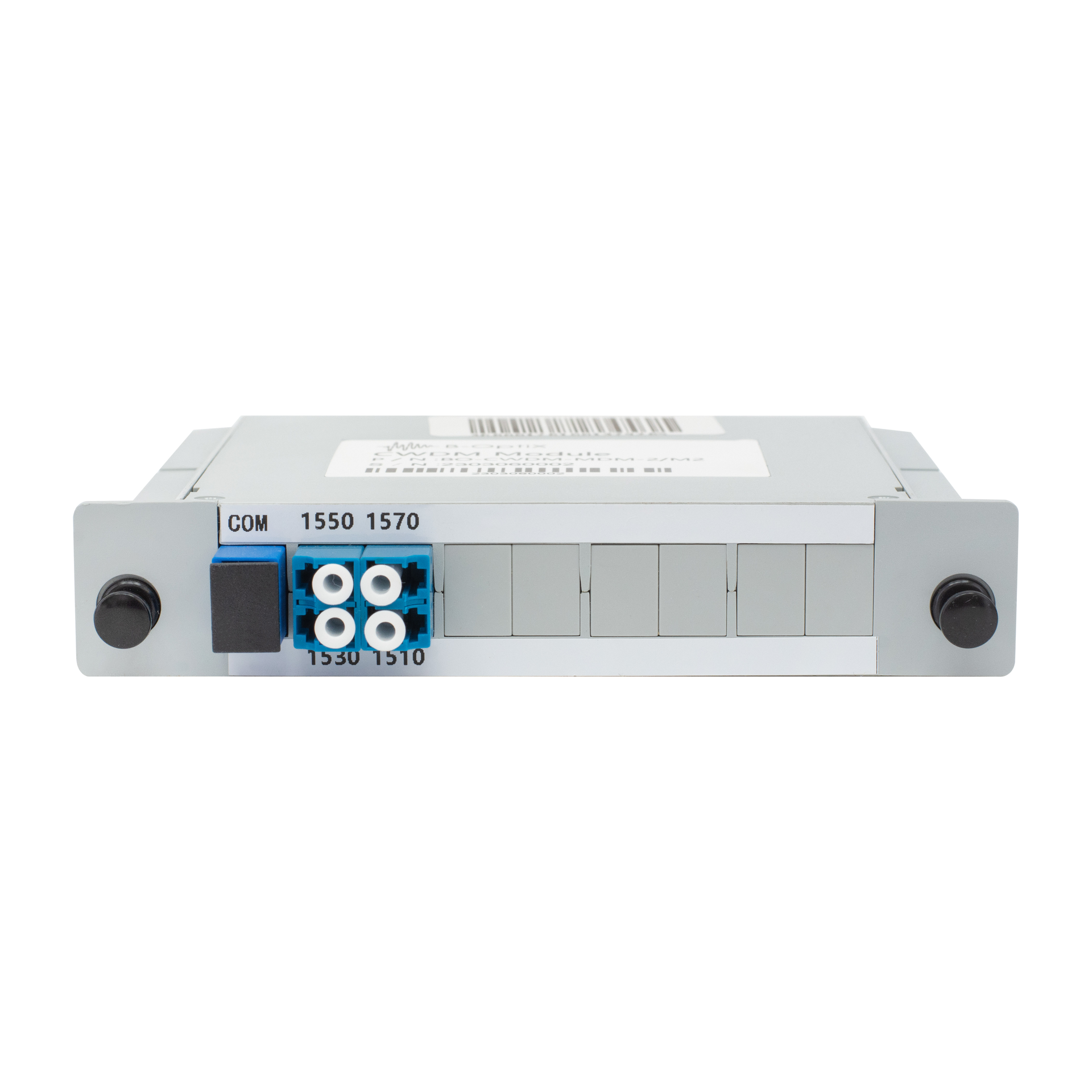 Мультиплексор B-OptiX CWDM одноволоконный 2-канальный, (trx:1550/1530, 1570/1510), в пластиковом слоте