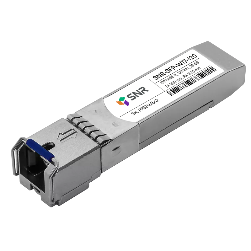 Модуль SFP WDM, дальность до 120км (28dB), 1510нм