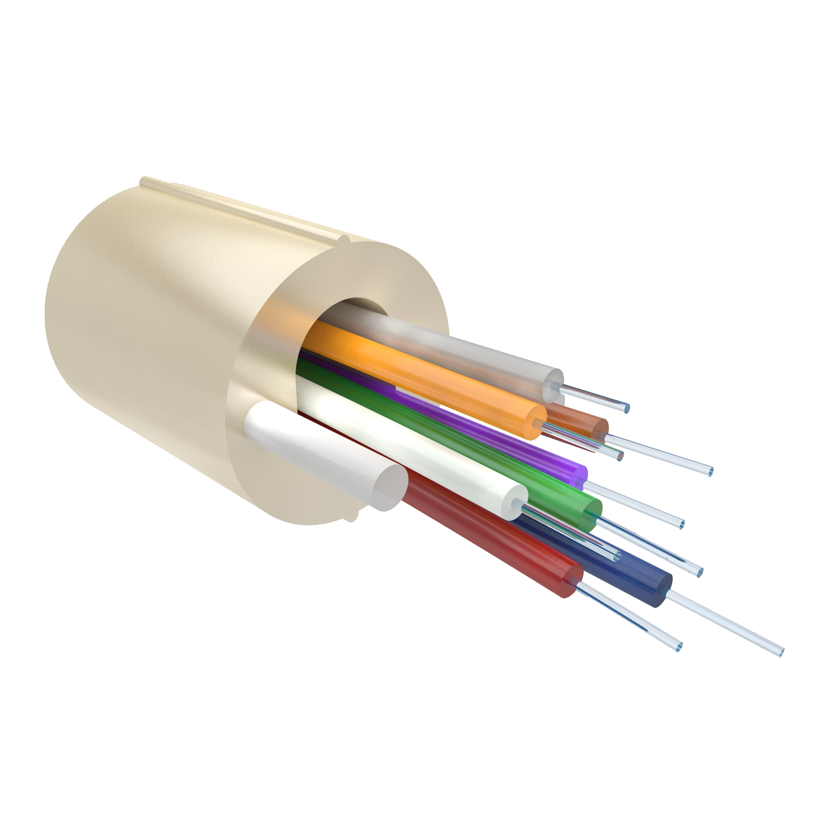 Кабель оптический Alpha Mile RISER, 08 волокна Corning Ultra G.652D, LSZH