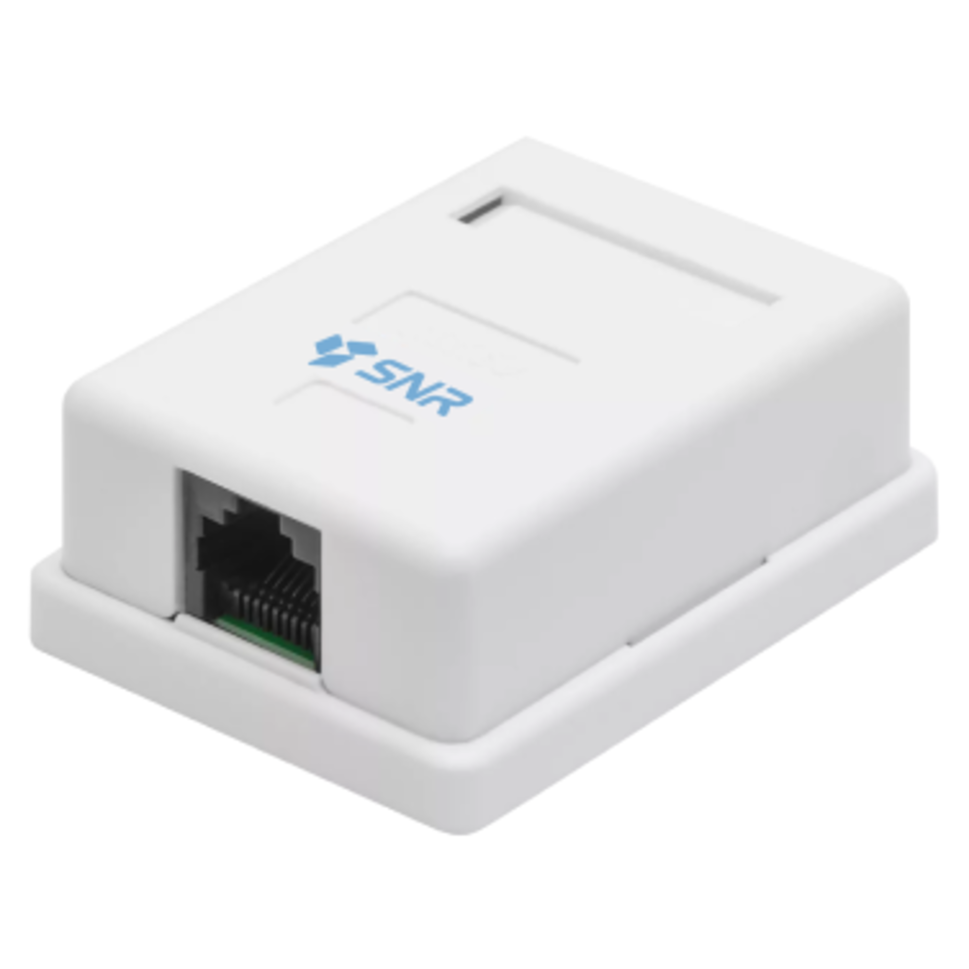 Розетка накладная 1хRJ45 (SNR-SMB-2108A)