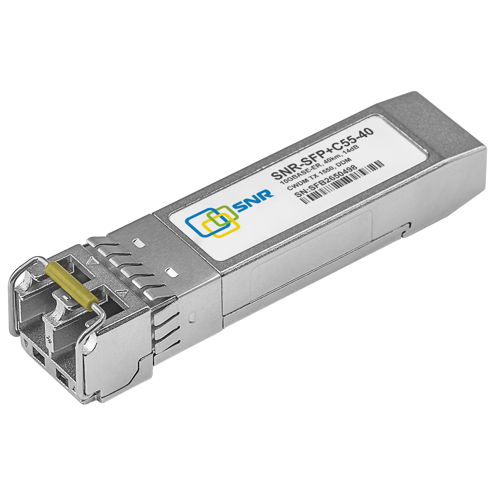 Модуль SFP+ CWDM оптический, дальность до 40км (14dB), 1550нм