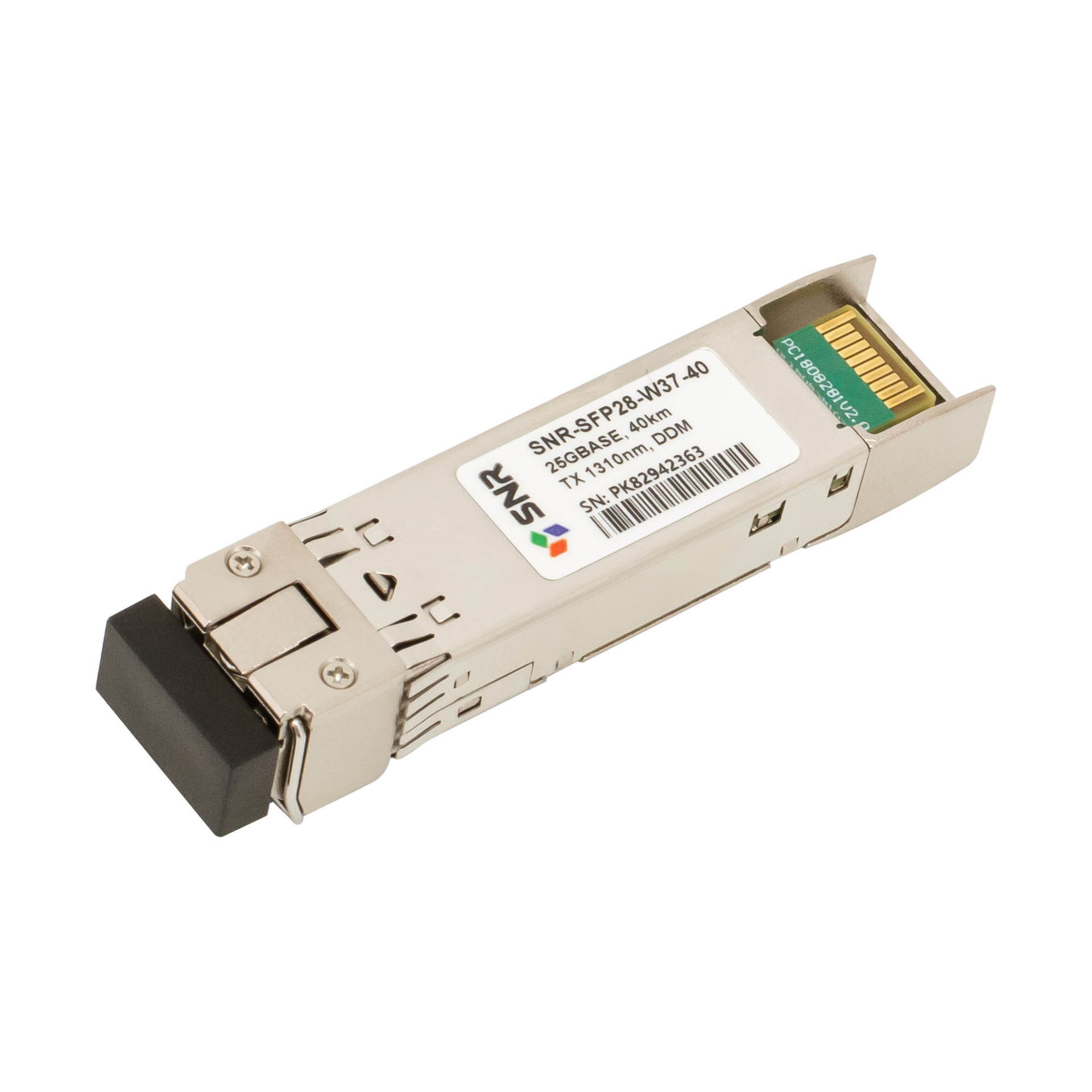 Модуль SFP28 WDM, 25GBASE, разъем LC, дальность до 40км, 1310нм