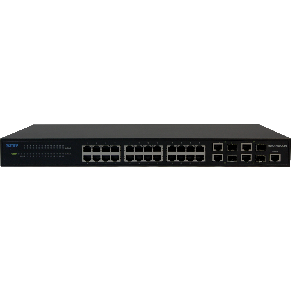 Управляемый коммутатор уровня 2 SNR-S2960-24G Б/У