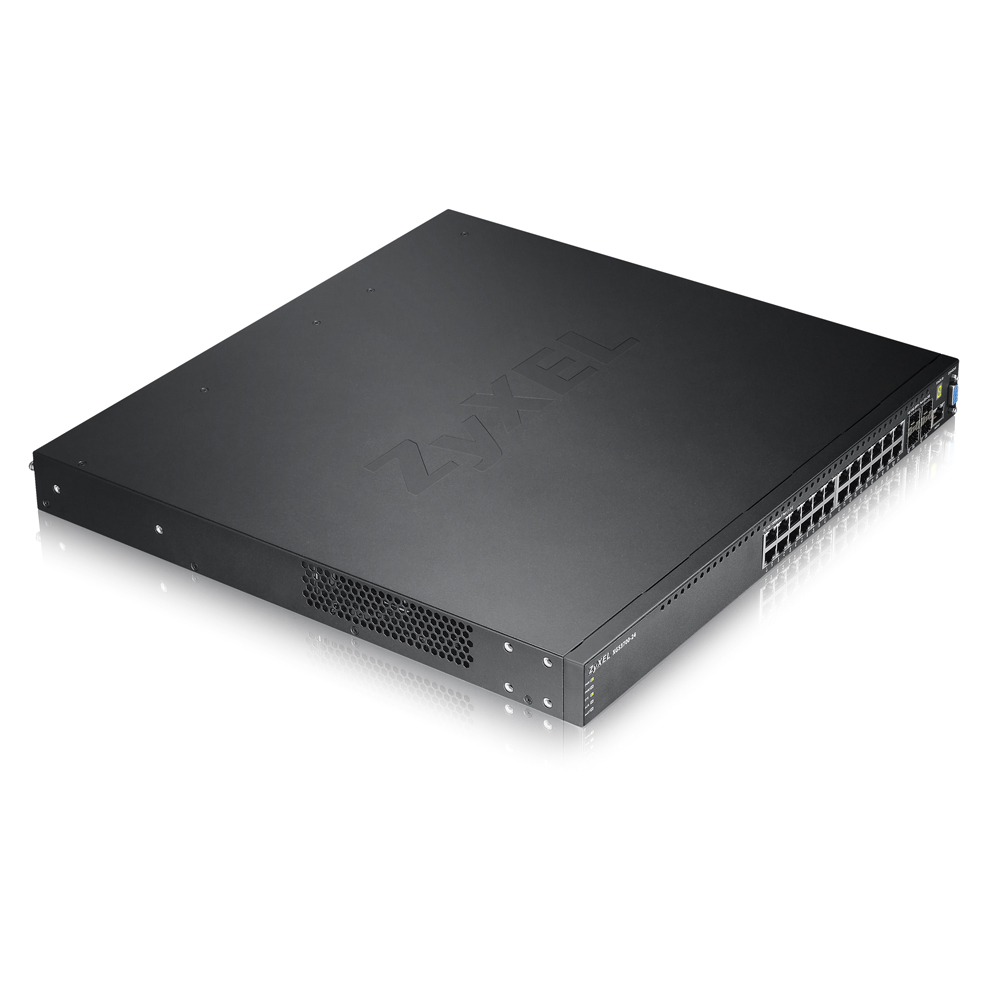 Коммутатор ZYXEL XGS3700-24 24 port Layer 2/3 Gigabit Datacenter Switch, 4x 10G