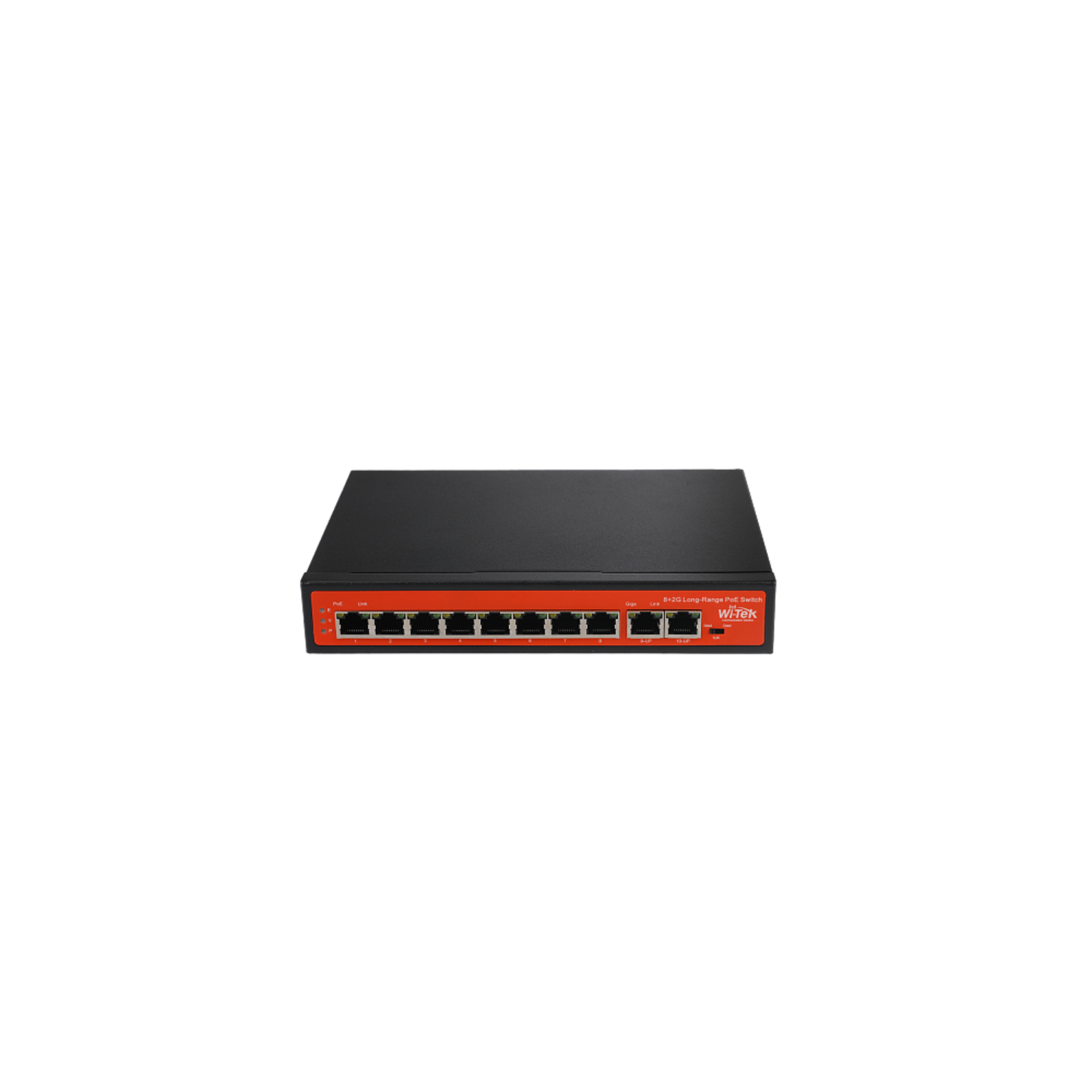 Коммутатор неуправляемый Wi-Tek PS210G v2