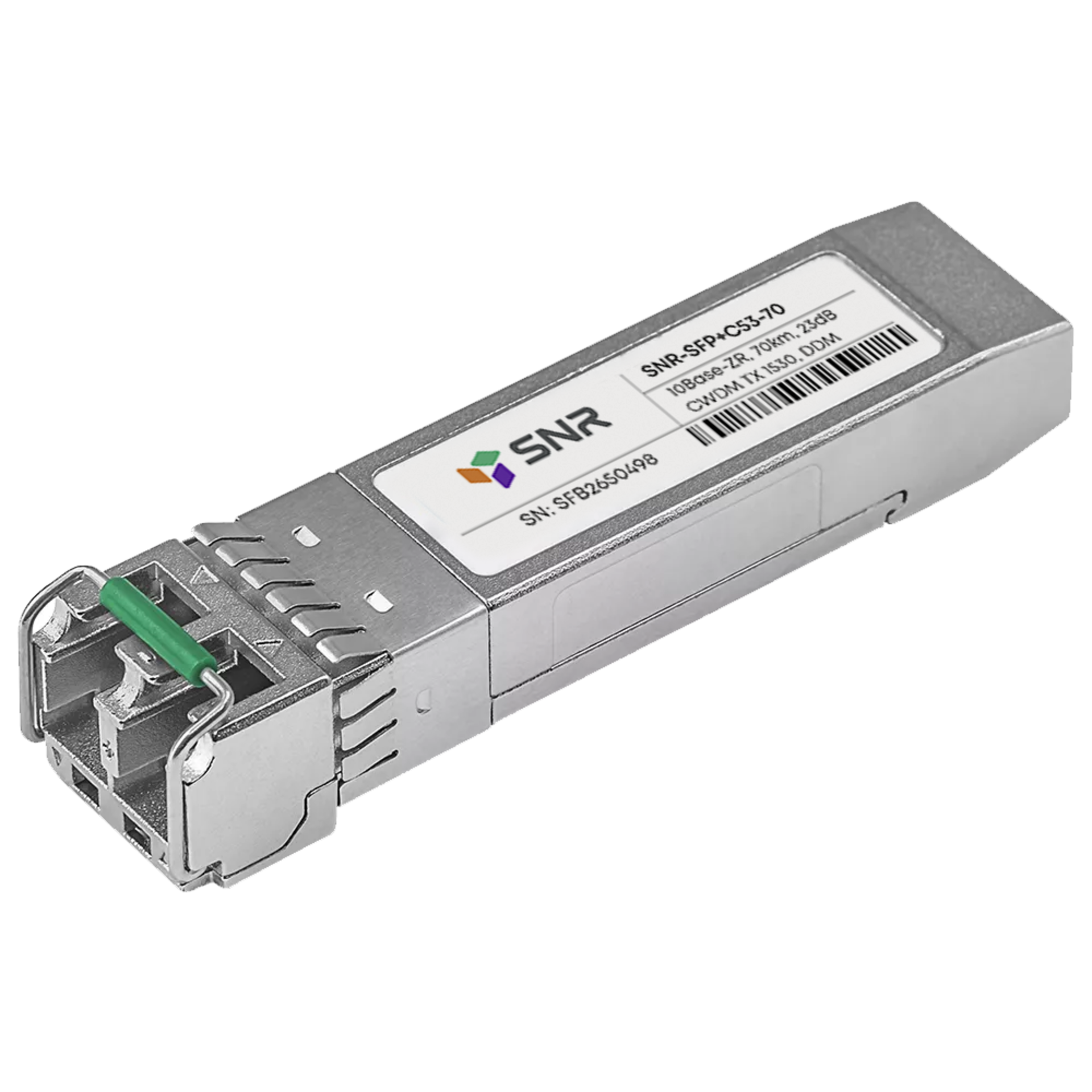 Модуль SFP+ CWDM оптический, дальность до 70км (23dB), 1530нм