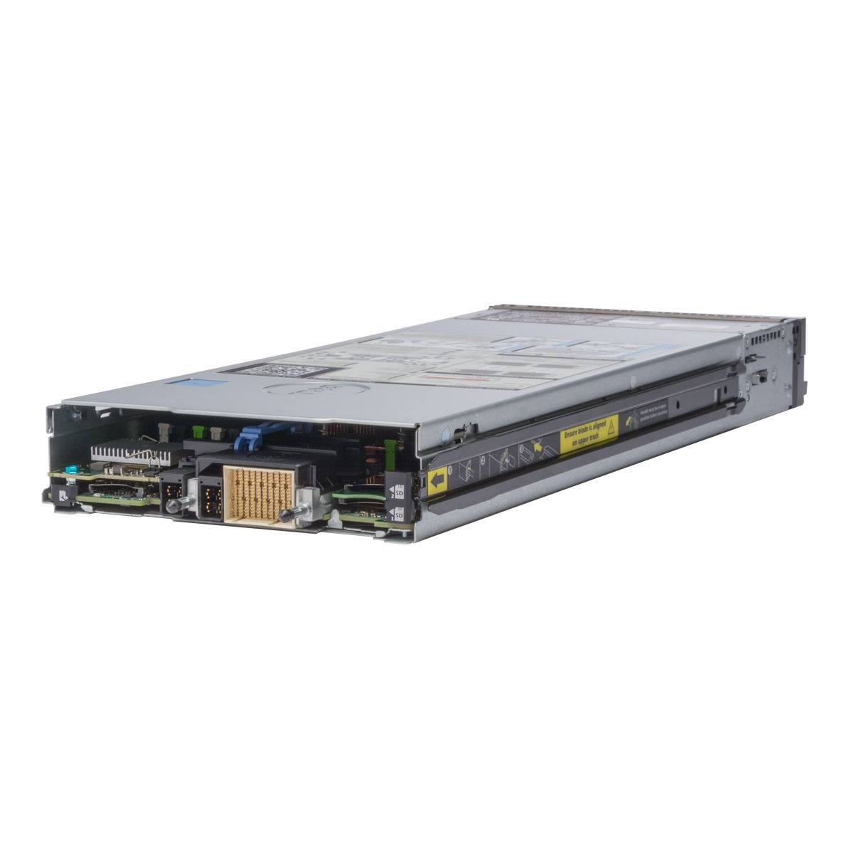 Блейд-сервер DELL PowerEdge M620, 2 процессора Intel 10C E5-2680v2 2.80GHz, 48GB DRAM, PERC H310, 2x10Gb 57810-k, 2x300GB SAS
