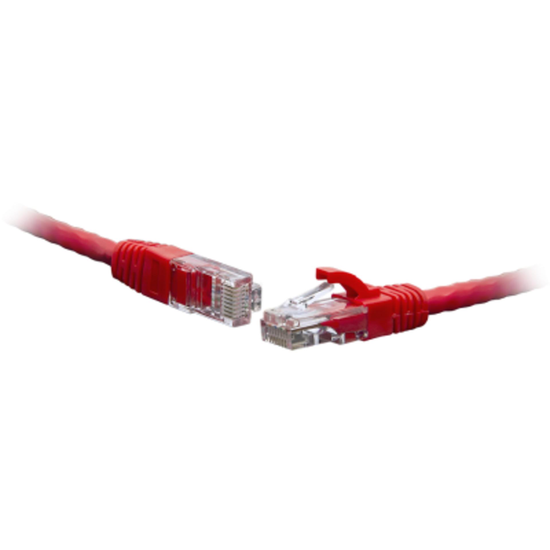 Коммутационный шнур U/UTP 4-х парный cat.5e 1.5м PVC standart красный