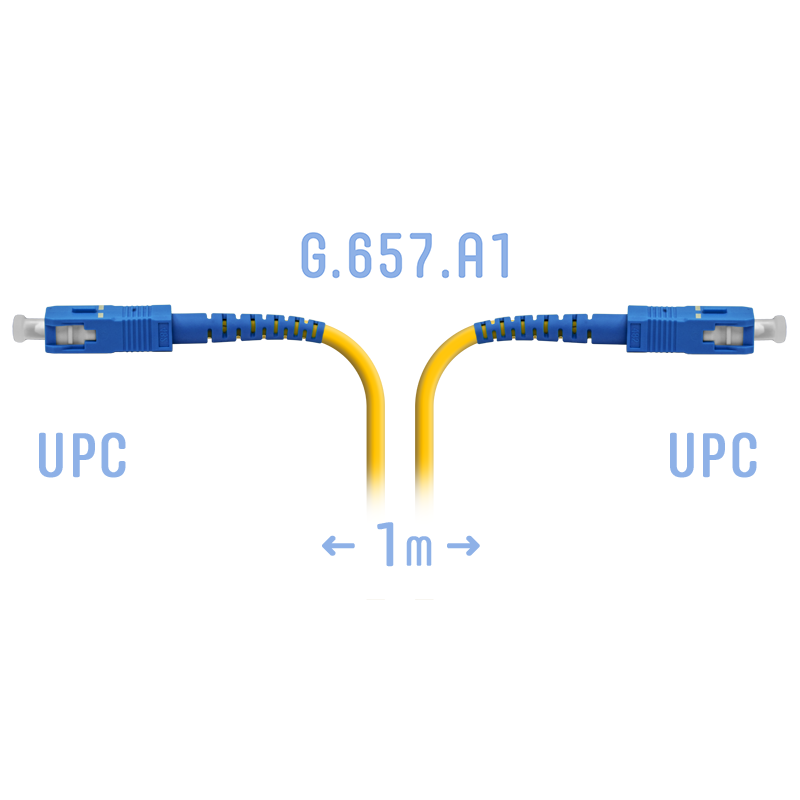Патчкорд оптический SC/UPC SM G.657.A1 1 метр