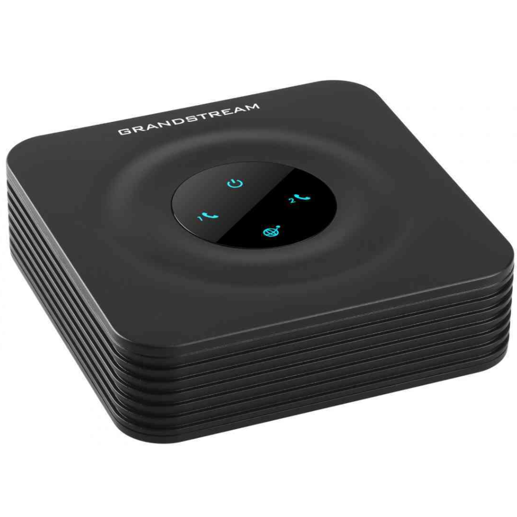 Grandstream HT802 - телефонный адаптер. 2xFXS, 1xLAN