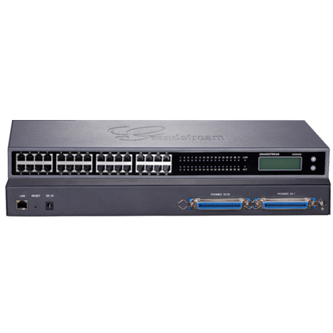 Grandstream GXW4232 - IP шлюз. 32xFXS, 1xLAN, (1GbE)Gigabit Ethernet