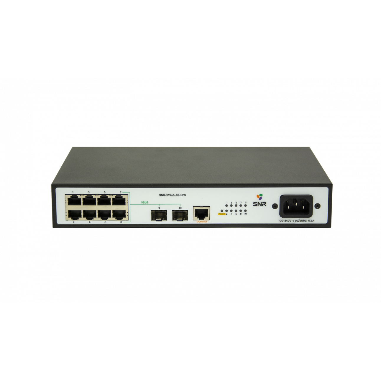 Управляемый коммутатор уровня 2 SNR-S2965-8T-UPS