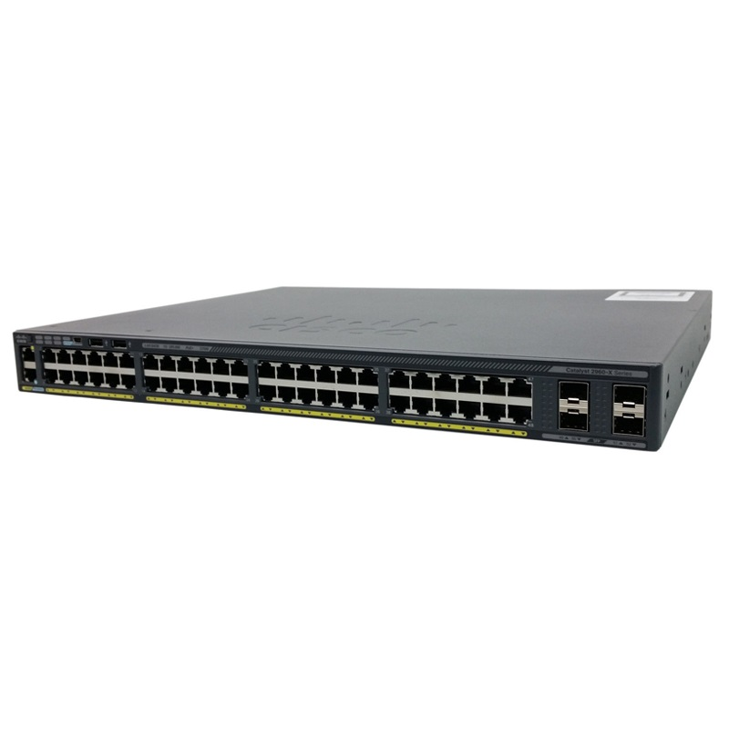 Коммутатор Cisco Catalyst WS-C2960X-48LPS-L (некондиция, не работает PoE на 2 портах)