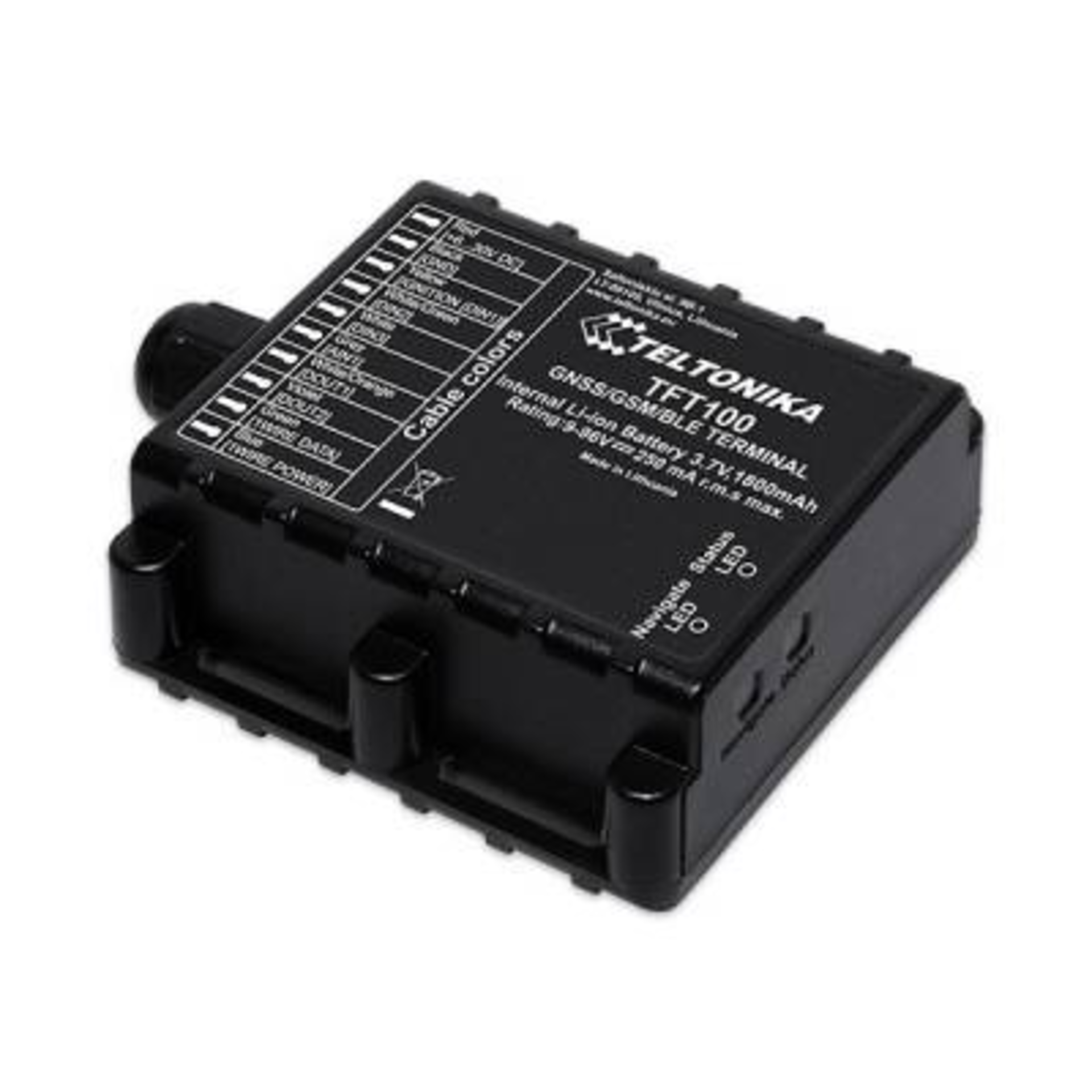TFT100 GPS контроллер местонахождения и состояния транспорта (UART)