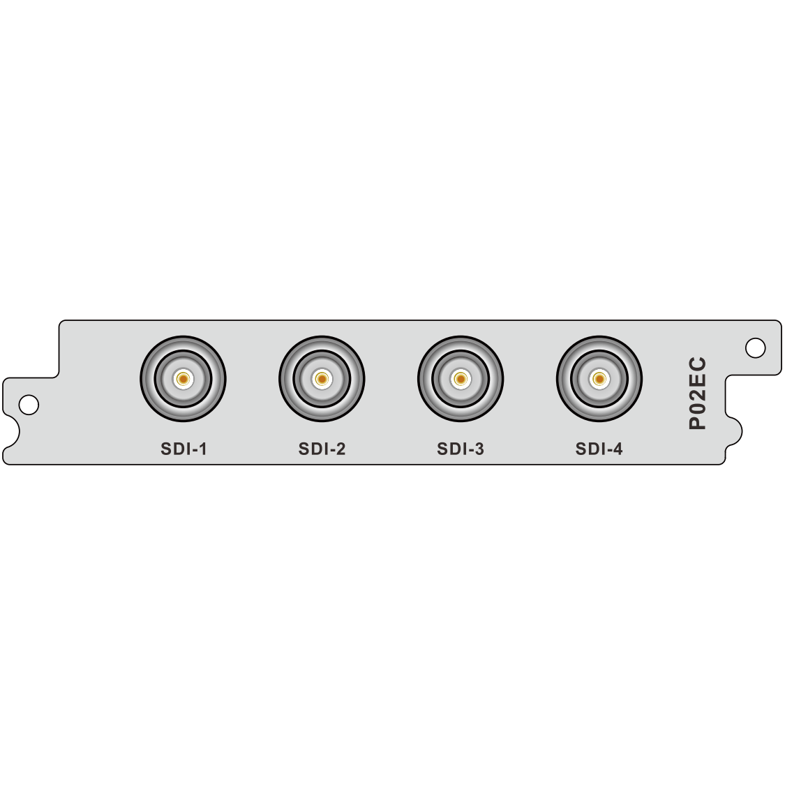 Модуль H.264 кодера/транскодера c 4 SDI входами P02EC для DCP-3000MF 