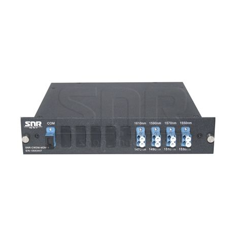Мультиплексор CWDM одноволоконный 4-х канальный (TRx: 1270, 1290, 1310, 1330, 1530, 1550, 1510, 1570нм)