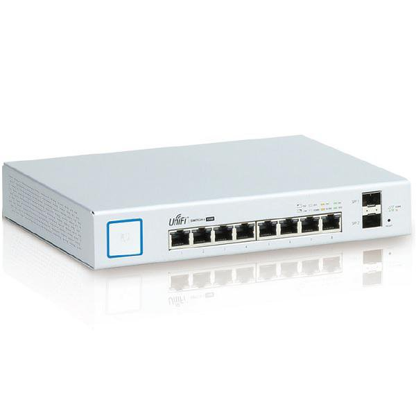 Коммутатор Ubiquiti UniFi Switch PoE 8 портов 150W
