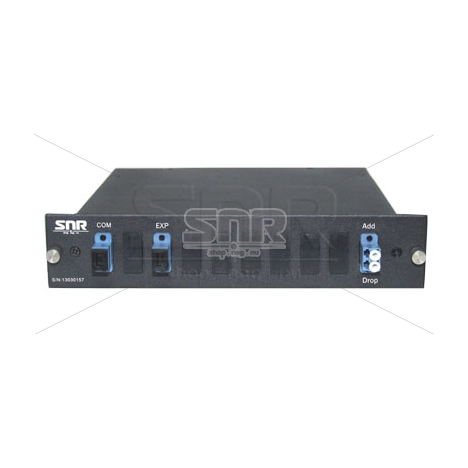Модуль Add/Drop SNR-CWDM-DRP1-10GR-1330/1410 в 1/2-слоте
