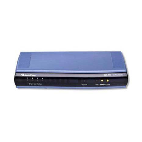 Шлюз аналоговый голосовой Audiocodes MediaPack114/4FXS/SIP