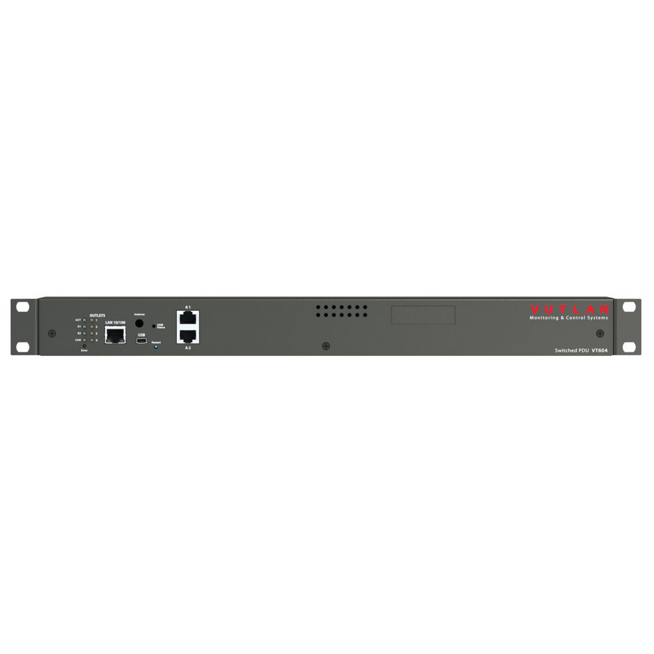 Блок мониторинга Vutlan с 4 розетками VT604 