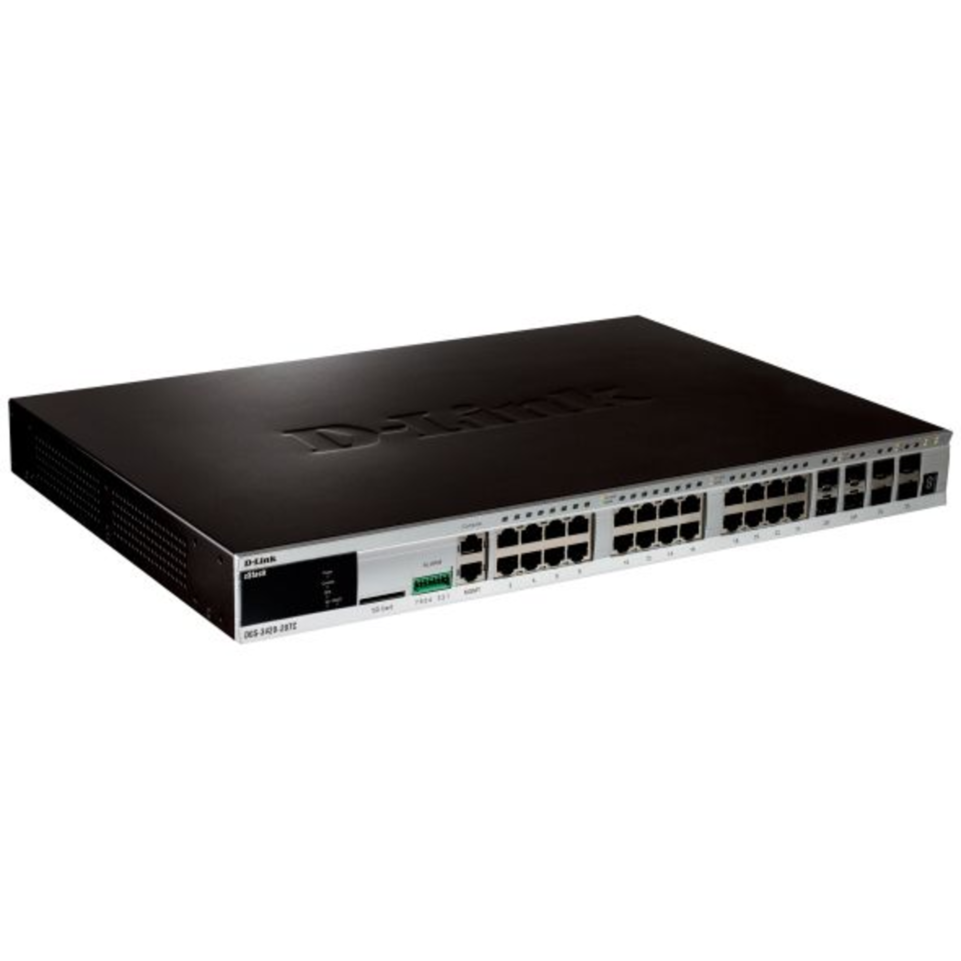Управляемый стекируемый коммутатор 3 уровня D-Link DGS-3420-28TC/B1A