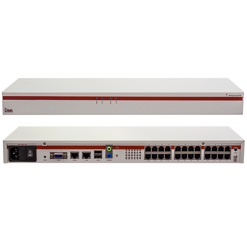 IP АТС  LAVoice-200, базовый блок