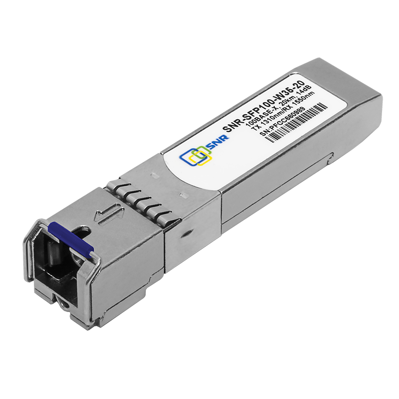 Модуль SFP WDM, дальность до  20км (14dB), 1310нм, 100Mb (LC)
