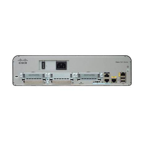 Маршрутизатор Cisco 1941 (некондиция, отломано одно из креплений в слоте для модулей EHWIC)