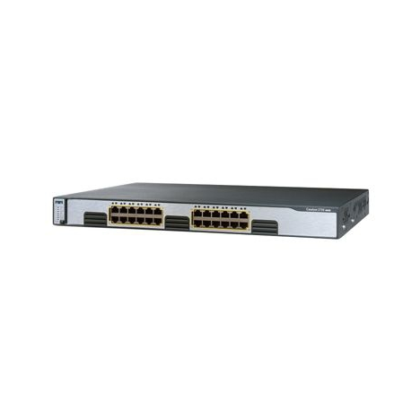 Коммутатор Cisco Catalyst WS-C3750G-24T-S (некондиция, 1 неисправный порт RJ-45)