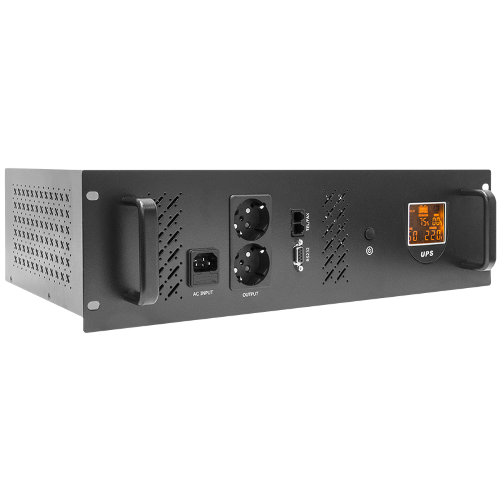 Источник бесперебойного питания Line-Interactive, 1000 VA, Rackmount LCD