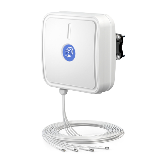 Секторная антенна QuPanel LTE MIMO 4x4, LTE, 10м кабель, SMA разъём