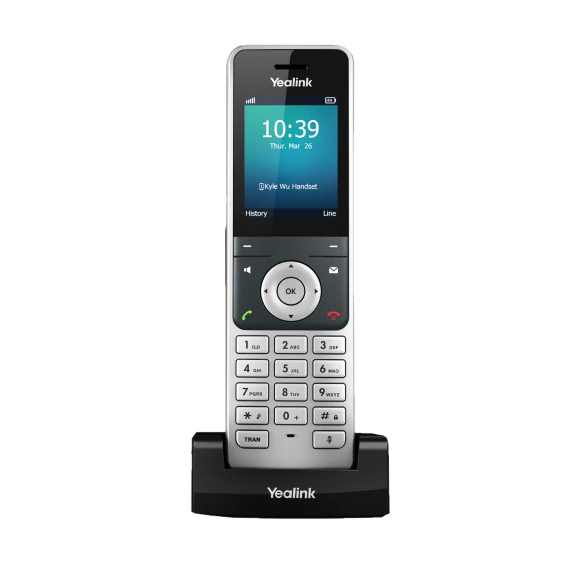 SIP-телефон Yealink W56H DECT SIP-трубка для W52P/W53P/W60P/W60B/CP930W-Base/W80B