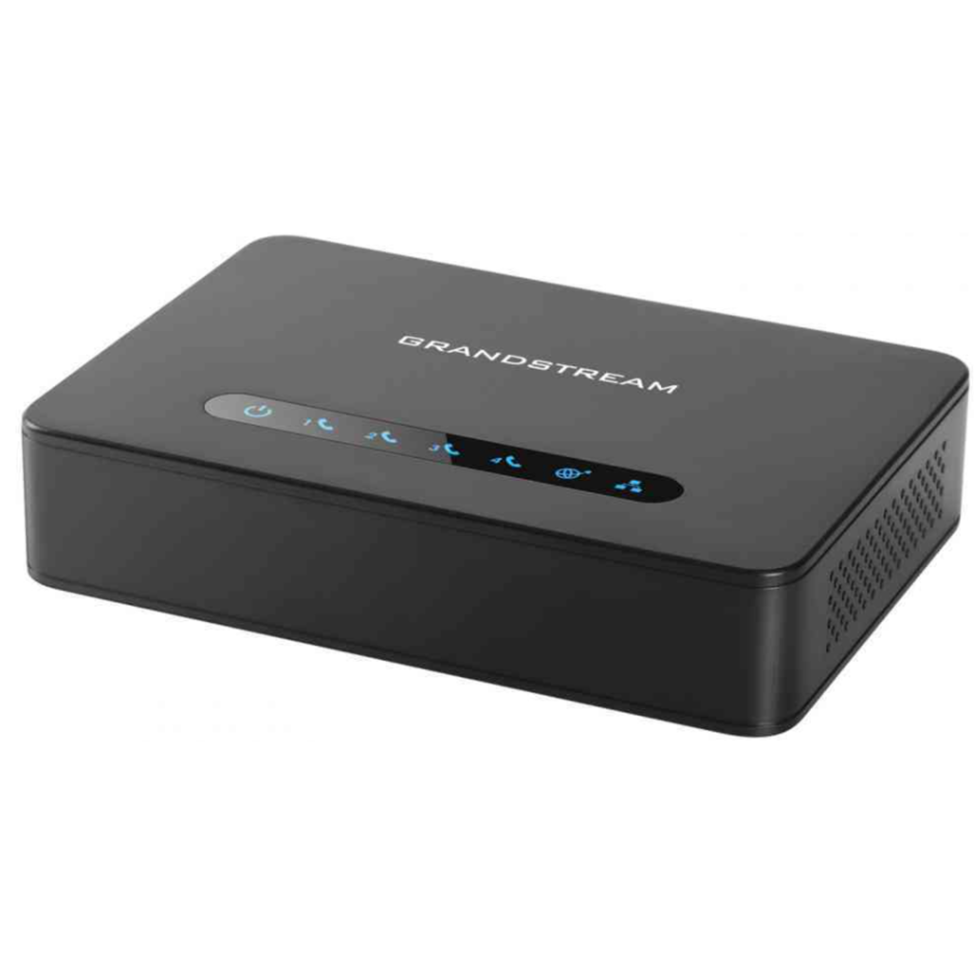 Grandstream HT814 - телефонный адаптер. 4xFXS, 1xLAN, 1xWAN, (1GbE)Gigabit Ethernet
