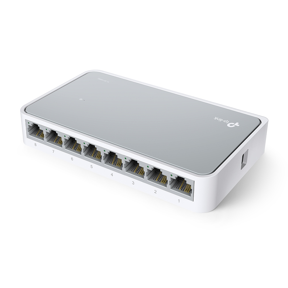 Коммутатор ТР-Link TL-SF1008D 8-портовый 10/100 Мбит/с