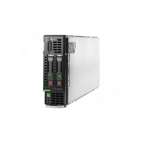 Блейд-сервер BL460c Gen8, 2 процессора Intel 10C E5-2680v2 2.80GHz, 64GB DRAM, P220i/512MB, 2x10Gb 554FLB