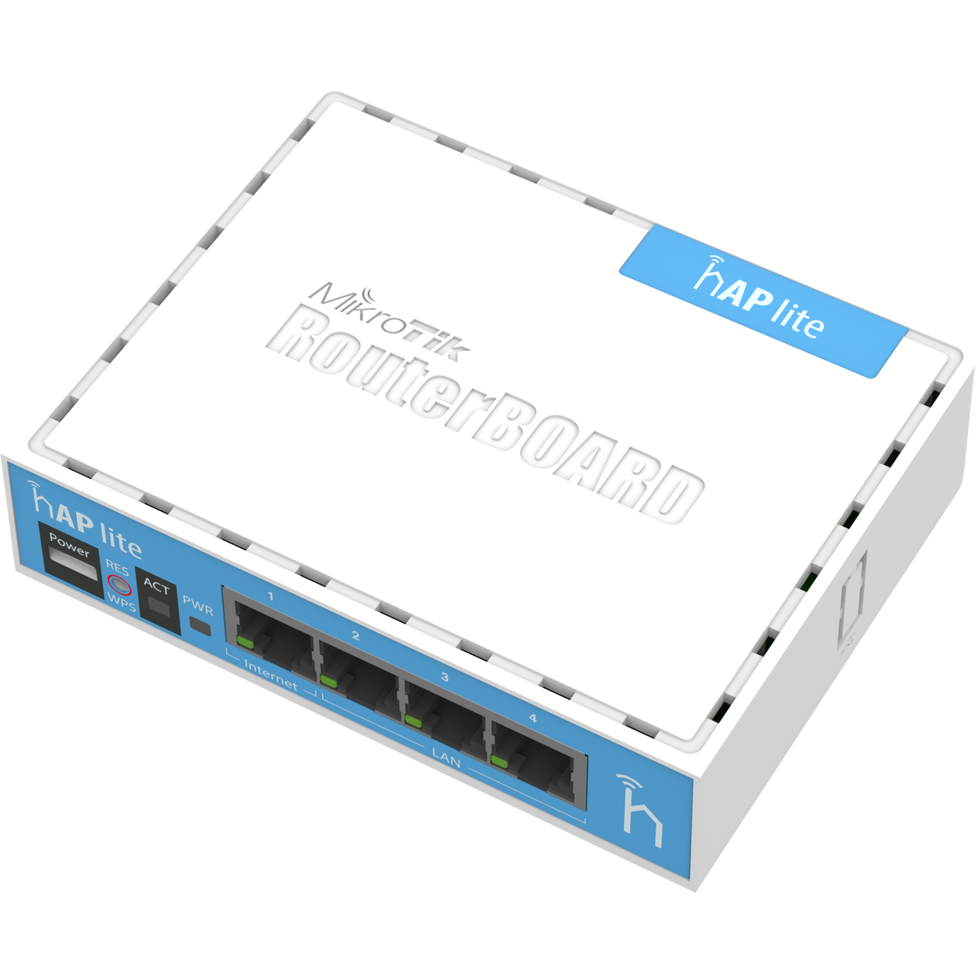 Беспроводной маршрутизатор Mikrotik hAP lite (RouterOS L4)