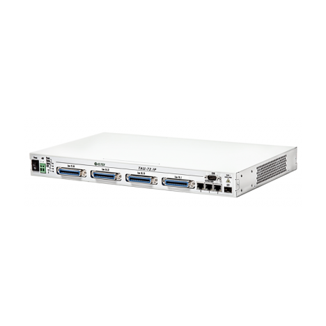VoIP-шлюз TAU-72.IP: 72хFXS, 3хRJ45-10/100/1000, 2 слота для SFP, SIP/H.323, 1U, AC 220V