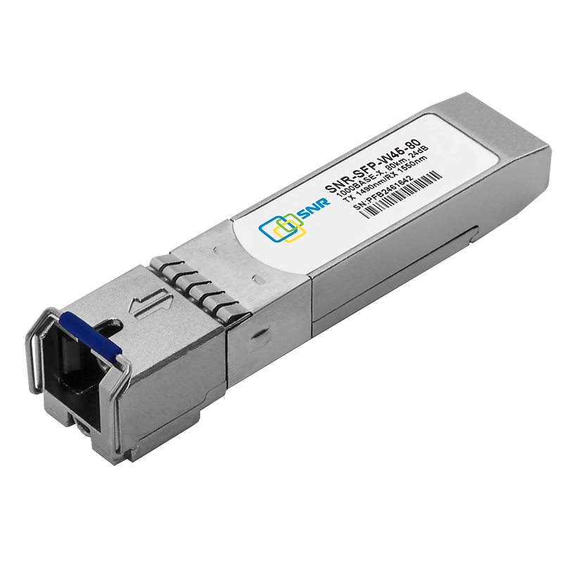 Модуль SFP WDM, дальность до  80км (24dB), 1490/1550нм