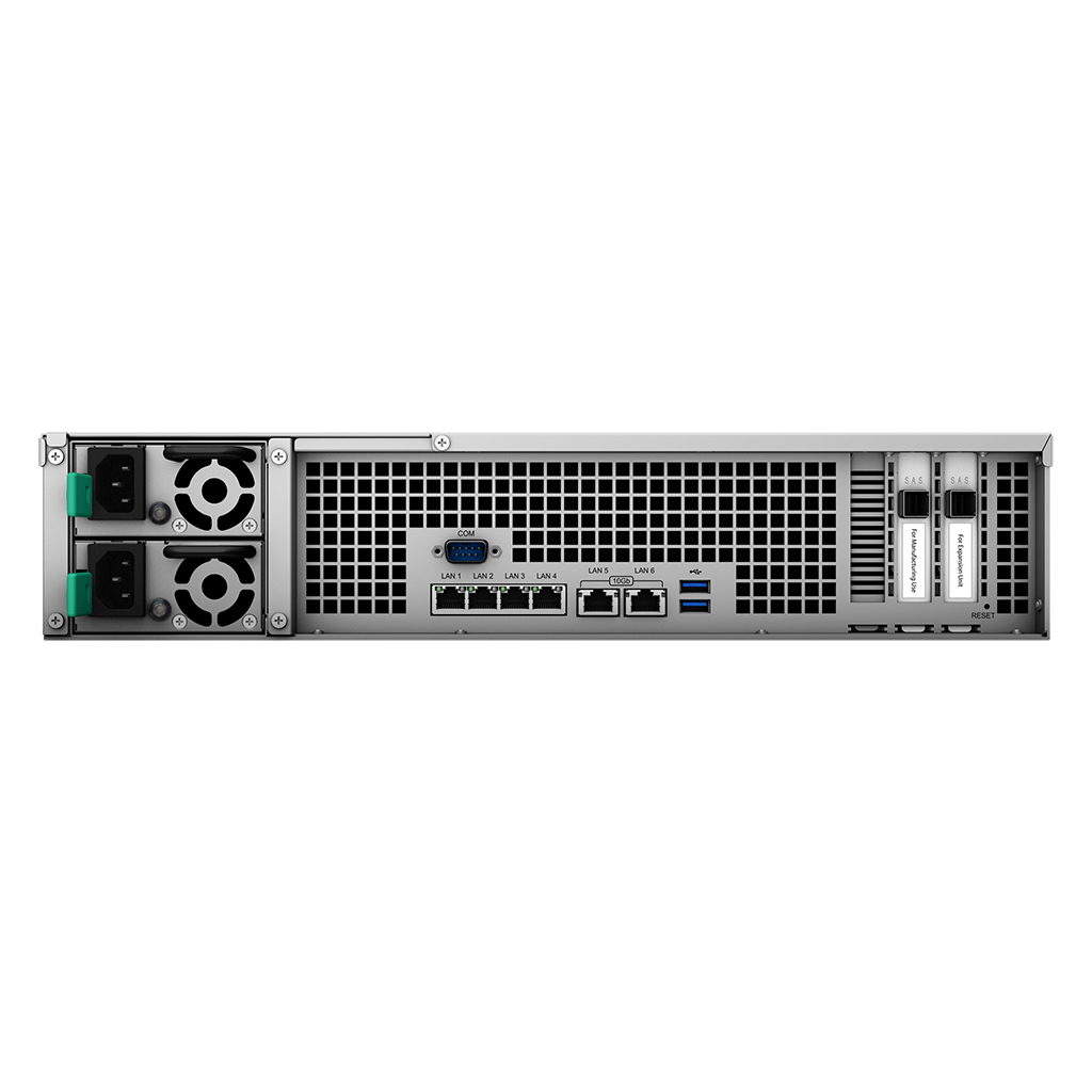 NAS-сервер Synology FlashStation FS3400, 24xHDD 2,5, 4х1000Base-T, Два БП, без дисков