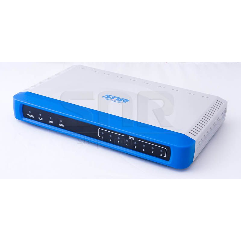 Шлюз VoIP SNR, 8 FXO, 2 RJ45