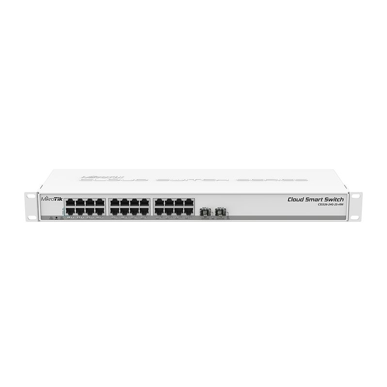 Коммутатор Cloud Smart Switch Mikrotik326-24G-2S+RM is SwOS(уценка)