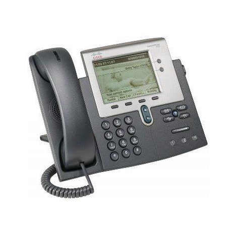 IP-телефон Cisco CP-7942G (некондиция, царапины на экране)