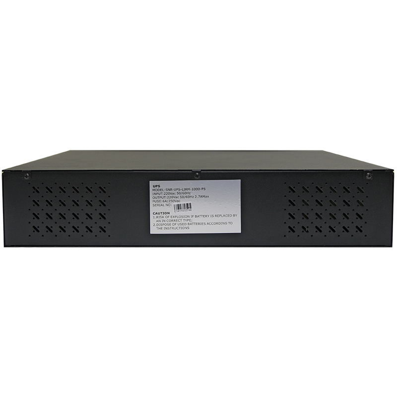 Источник бесперебойного питания Line-Interactive, 1000 VA, Rackmount LCD (чистый синус на выходе)
