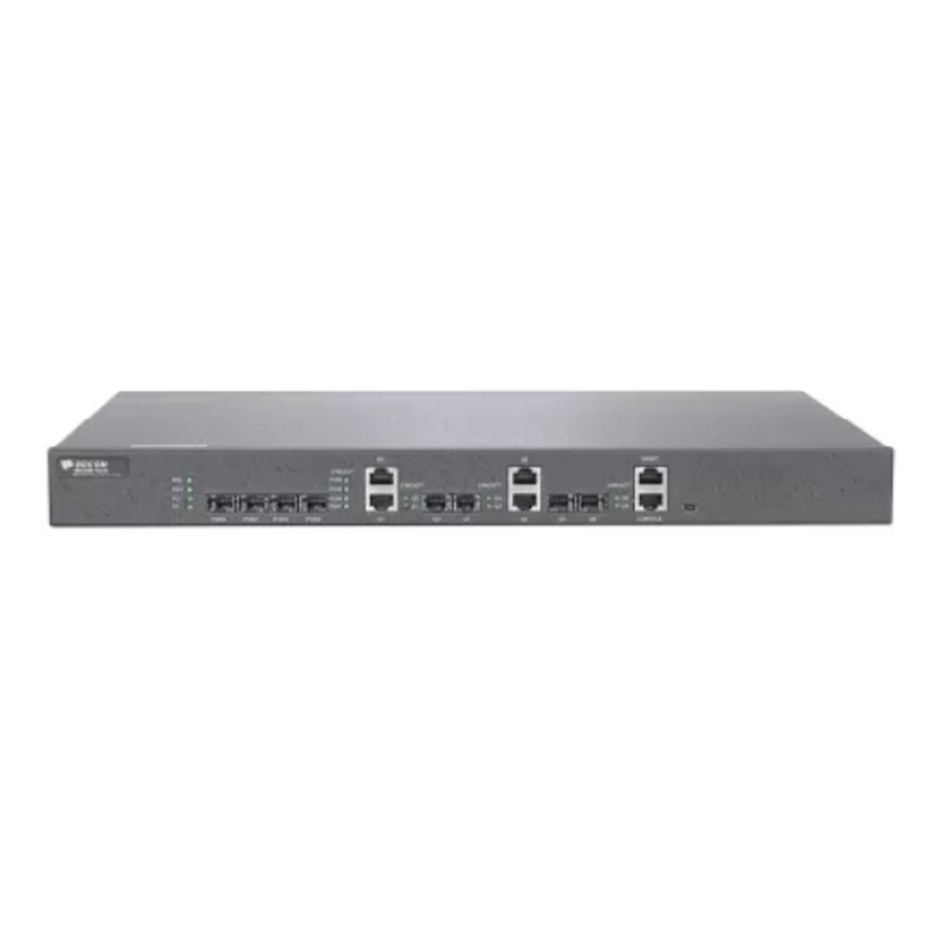 OLT BDCOM 3310 с 4 портами GEPON (SFP), 2 комбо-портами, 2хSFP, 2хRJ-45, 2 БП АC, FEC, порт UPS