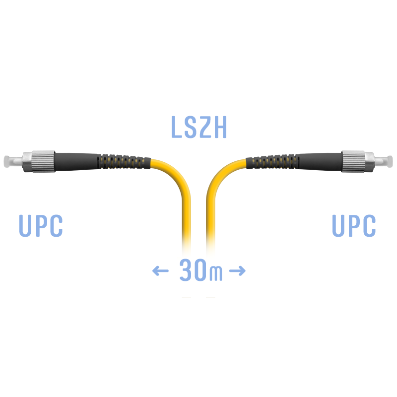 Патчкорд оптический FC/UPC SM 30м